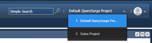 Default QuerySurge Project
